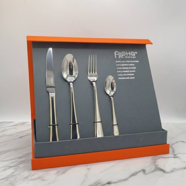 SERIE MENAGER ALPHA 24PCS